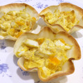 rippuchan's cooksnap of when they made 餃子の皮とゆで卵で★簡単キッシュ風.