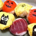 ayayahoney's cooksnap of when they made ハロウィーン手毬寿司.