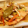 ダッフィーニーうに's cooksnap of when they made レンジで 鮭と野菜のハーブ蒸し.