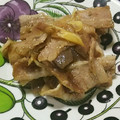 ＊UN＊'s cooksnap of when they made 弁当にも！豚肉とモヤシとミョウガの炒め物.
