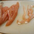 もりはん's cooksnap of when they made ささみの筋取り.