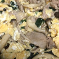 feel872's cooksnap of when they made 簡単に豚肉とほうれん草の卵炒め.