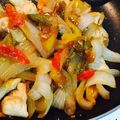 ☆Qro☆'s cooksnap of when they made 疲労回復！！鶏胸肉の甘酢炒め.