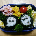 ぴかさーん's cooksnap of when they made 幼稚園 お弁当 ハロウィン♡おばけちゃん.