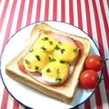 カルン's cooksnap of when they made おばあちゃんちの玉子トースト.