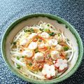 カルン's cooksnap of when they made 麩わ麩わ卵の香ばしとろみ麺.