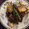 YUKI０'s cooksnap of when they made 牛肉とにんにくの芽の甘辛炒め煮.