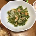 a0imama♡'s cooksnap of when they made あと一品！海老と玉ねぎの塩炒め.