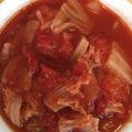 いずみはる's cooksnap of when they made ランチに　簡単！　白菜の　トマト煮込み♪.