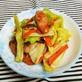 プーまま☆'s cooksnap of when they made ウインナーとキャベツの炒め煮.