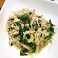kana叶's cooksnap of when they made ひき肉で☆柳川風卵とじ.