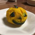 rhyme1219's cooksnap of when they made 簡単ハロウィンカボチャ（キャラ弁おかず）.