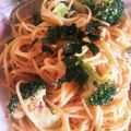 ちびまめママ◎'s cooksnap of when they made たらことブロッコリーの和風パスタ.