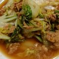 クックUX6PKI☆'s cooksnap of when they made 余った白菜で！白菜とシーチキンの煮物.