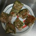 ケロやま先輩's cooksnap of when they made 幼児取り分けレシピ お刺身を磯辺焼きに？.
