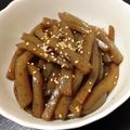 mipo0324's cooksnap of when they made こんにゃくのきんぴら.