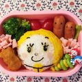 tinkco☆'s cooksnap of when they made ドラミちゃん キャラ弁 ドラえもん.