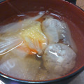 Rミルフィーユ's cooksnap of when they made ふわっと美味しい！秋刀魚のつみれ汁.