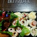 のりっのりっ's cooksnap of when they made 簡単＊可愛い＊ロールサンドウィッチ弁当②.