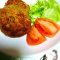 さん屁ぇです's cooksnap of when they made ✿おからバーグ✿ヘルシーです♫♬.