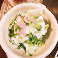 クックPG8GWY☆'s cooksnap of when they made 簡単あともう一品☆かぶとハムのサラダ.