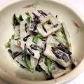 息子専属☆調理師's cooksnap of when they made 水菜と蓮根の胡麻マヨネーズサラダ♡.