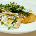 ☆lino☆lino's cooksnap of when they made 厚揚げとカイワレの柚子胡椒あんかけ♪.
