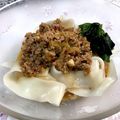 ぽんさんの's cooksnap of when they made 冷凍うどんとゴマドレで簡単担々麺.