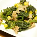 モーリーママ's cooksnap of when they made 豚コマと葉物野菜の炒め物.