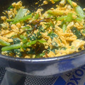 つらたろう's cooksnap of when they made レンジで簡単♡小松菜と卵の塩昆布和え.
