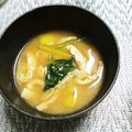 RINRI☆'s cooksnap of when they made さつま芋と小松菜のお味噌汁♪.