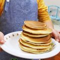 かちかちともへ's cooksnap of when they made 離乳食にも　プチホットケーキ.