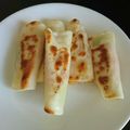さぁ★たぁ★'s cooksnap of when they made 餃子の皮でハムチーズブリトー風.