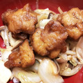 tamaki7's cooksnap of when they made ５分であっさり鶏から揚げの丼ぶり.