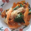 ごーあい's cooksnap of when they made 簡単！小松菜とニンジンのゴマ炒め！.