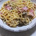 クック980X4P☆'s cooksnap of when they made クリームパスタ.