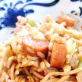 ふわふわないんちぇ's cooksnap of when they made 混ぜて混ぜて♬レンジでそば飯.