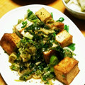 ハチワレねこ's cooksnap of when they made 節約　厚揚げのねぎまみれ.