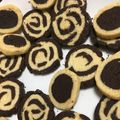 まおきんぐ's cooksnap of when they made 簡単✩渦巻きクッキー【卵不使用】.