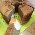 ★ゆぅたんママ★'s cooksnap of when they made 2層♪カプチーノ＊シフォンケーキ.