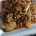 ちゃろみん's cooksnap of when they made きのこたっぷり＊豚キムチ.