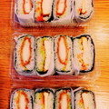 ニコ♪リコ's cooksnap of when they made おにぎらずの進化形？簡単スクエアおにぎり.
