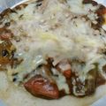 クックO1XSY7☆'s cooksnap of when they made 残ったカレーでリメイク❗HBでカレーピザ.