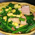 はるこうらら's cooksnap of when they made ほうれん草とベーコンのサラダ.