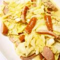 夜の森's cooksnap of when they made ごはんがすすむ☆キャベツのマヨソース炒め.