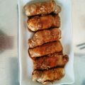 星ホシコ's cooksnap of when they made ヘルシーこんにゃく肉巻き.