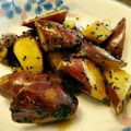 babysing's cooksnap of when they made 揚げないけど、大学いも.