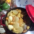 Dream♪'s cooksnap of when they made STAUBニダ24×茅乃舎だしでおでん.