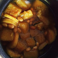 はぴ365's cooksnap of when they made ☆定番☆我が家のかぼちゃの煮物.