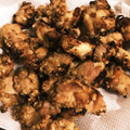 ちょ〜☆'s cooksnap of when they made とり天　揚げずにおかき衣でサクサク.